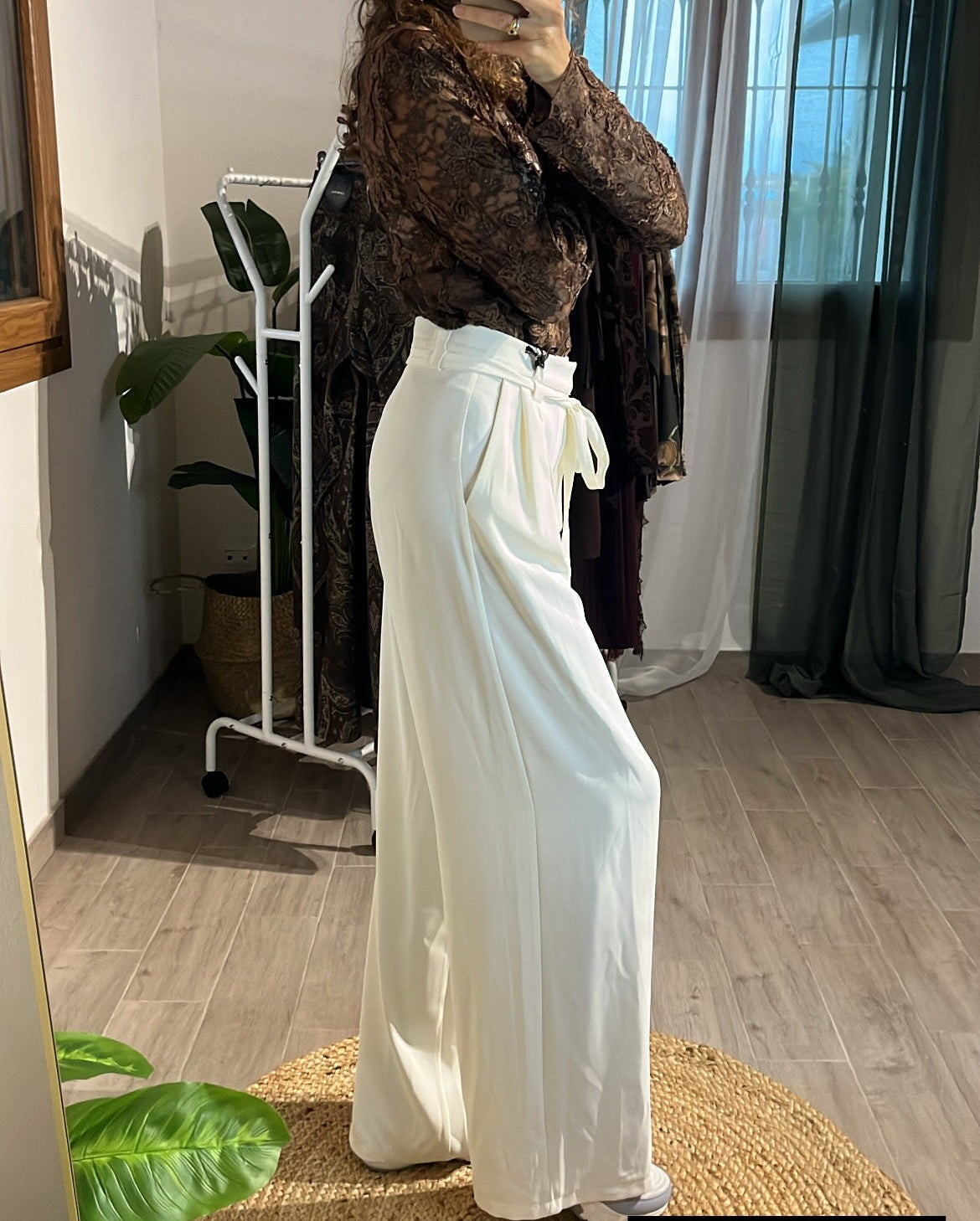 Pantalone bianco Lumina