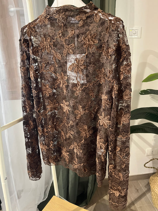 Maglia con fiori