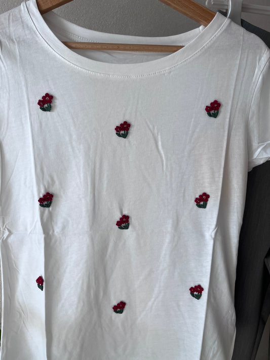 T-shirt fiorellini