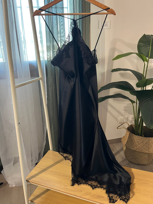 Abito nero lingerie