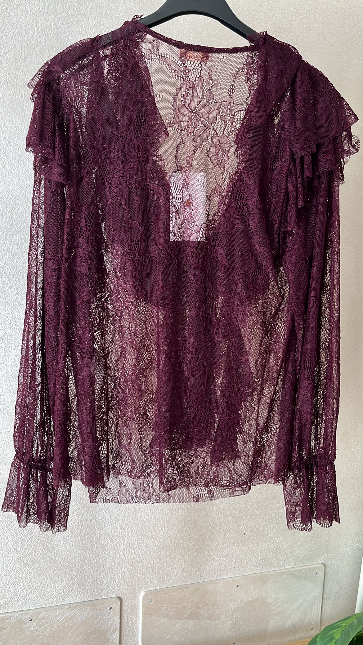 Blusa in pizzo