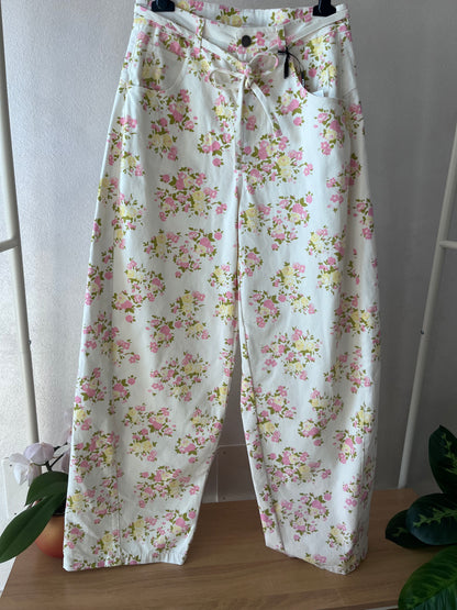 Pantalone fiori Lumina