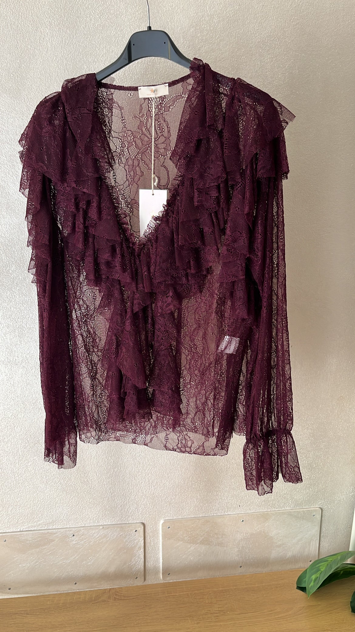 Blusa in pizzo