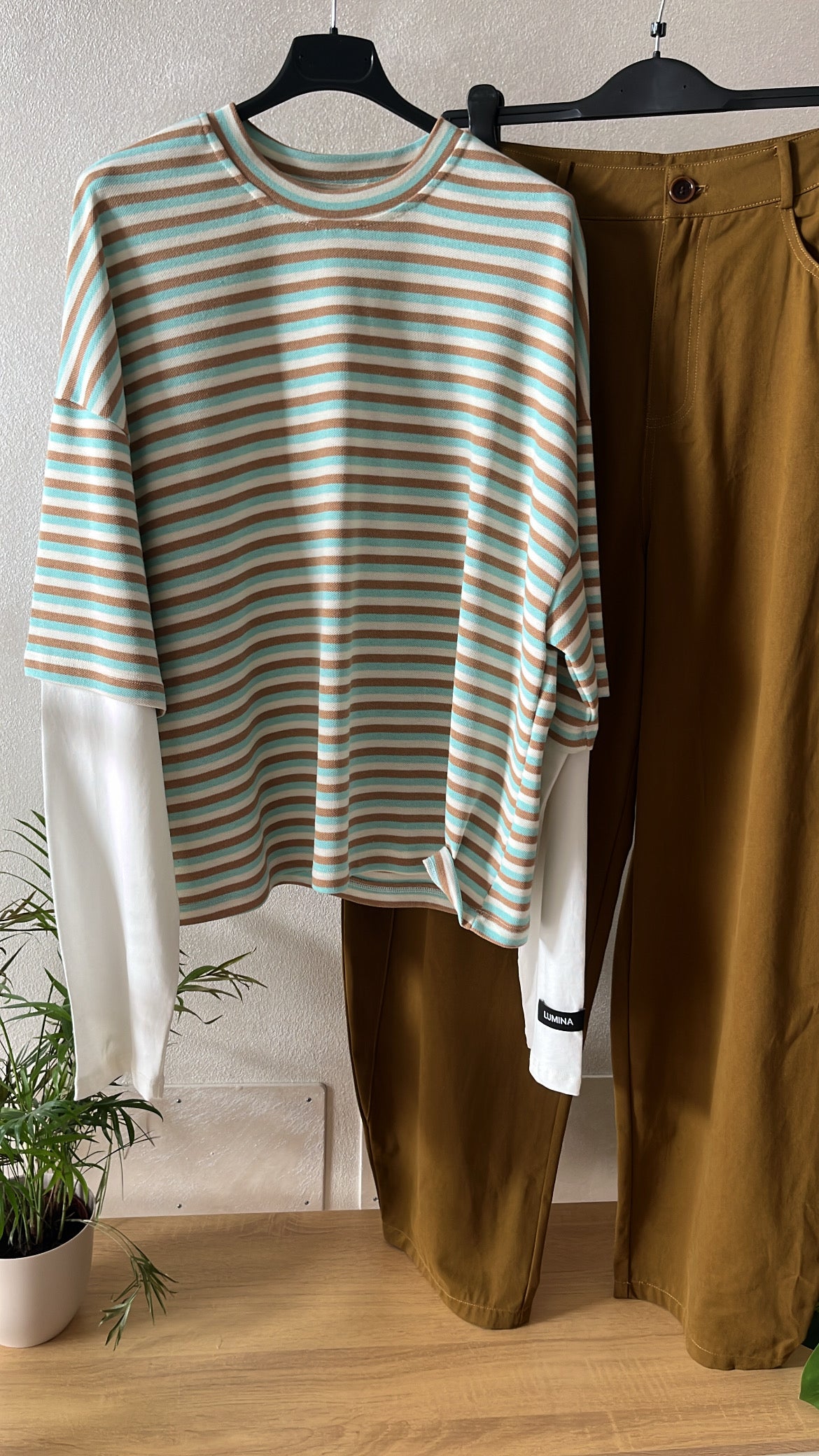 Maglia a righe Lumina