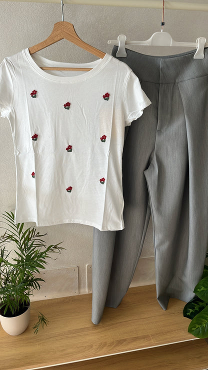 T-shirt fiorellini