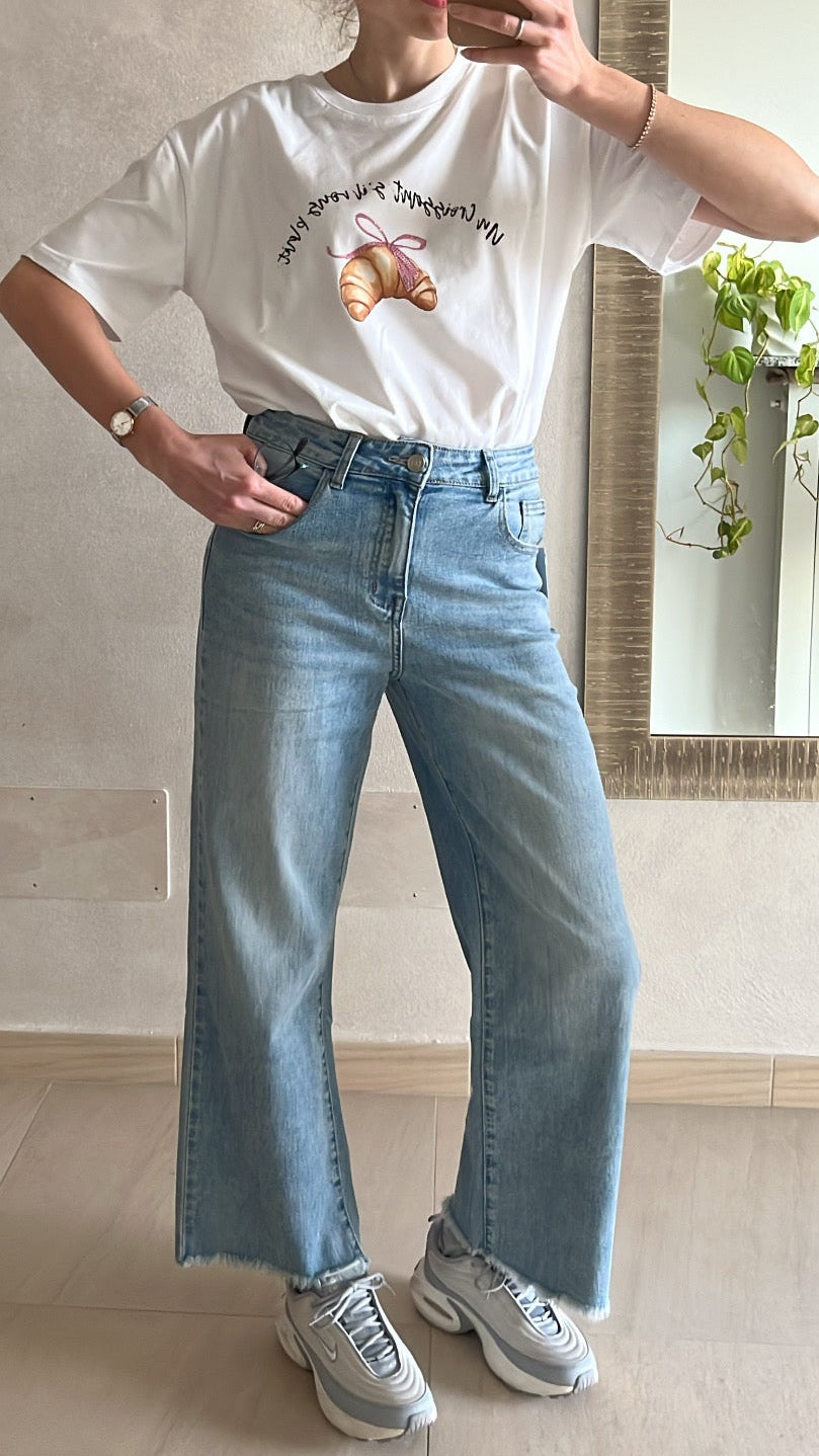 Jeans sfrangiati
