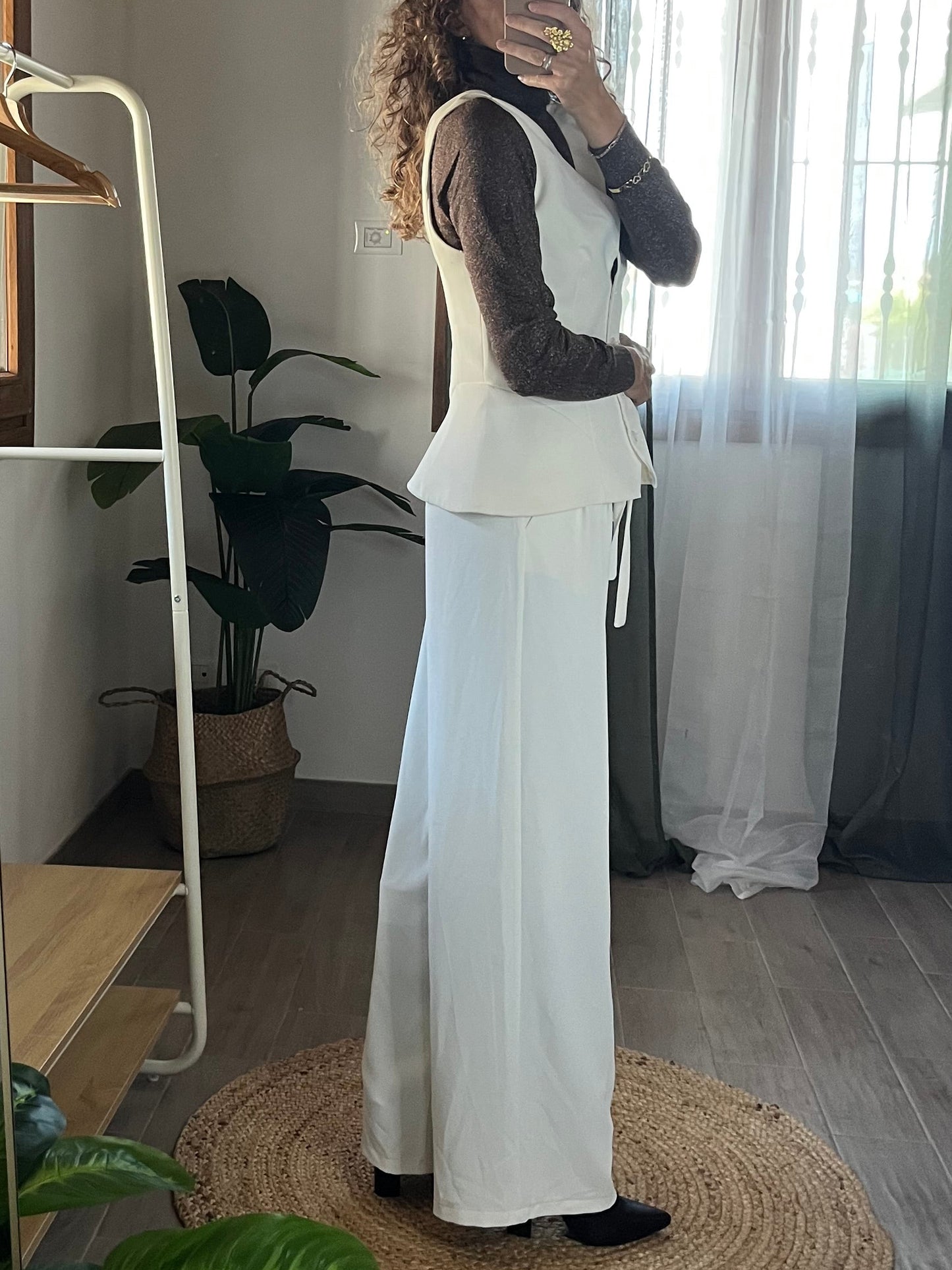 Pantalone bianco Lumina