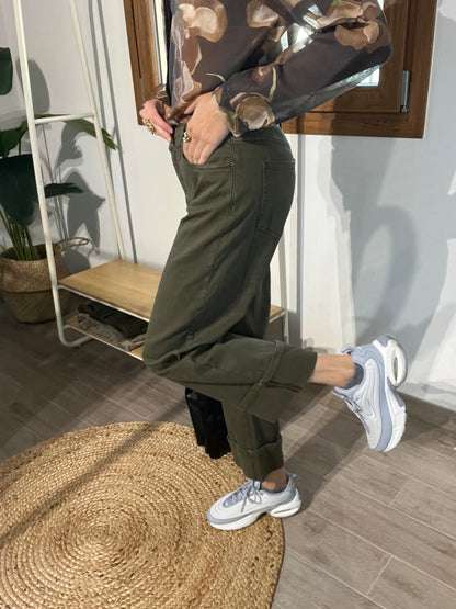 Pantalone verde militare