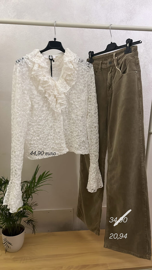 Pantalone velluto a costine