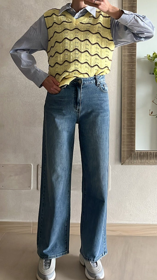 Jeans wide leg