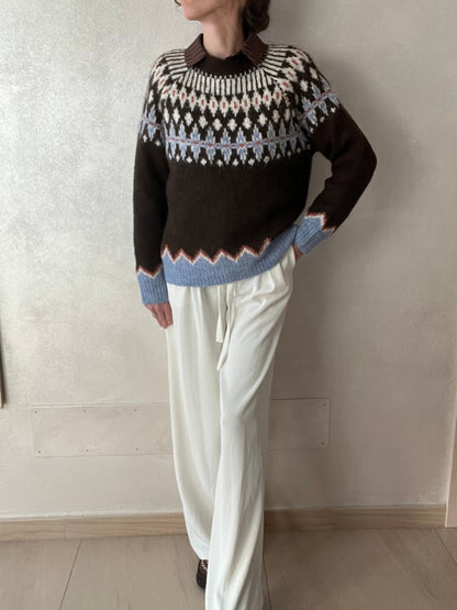 Maglione con disegni